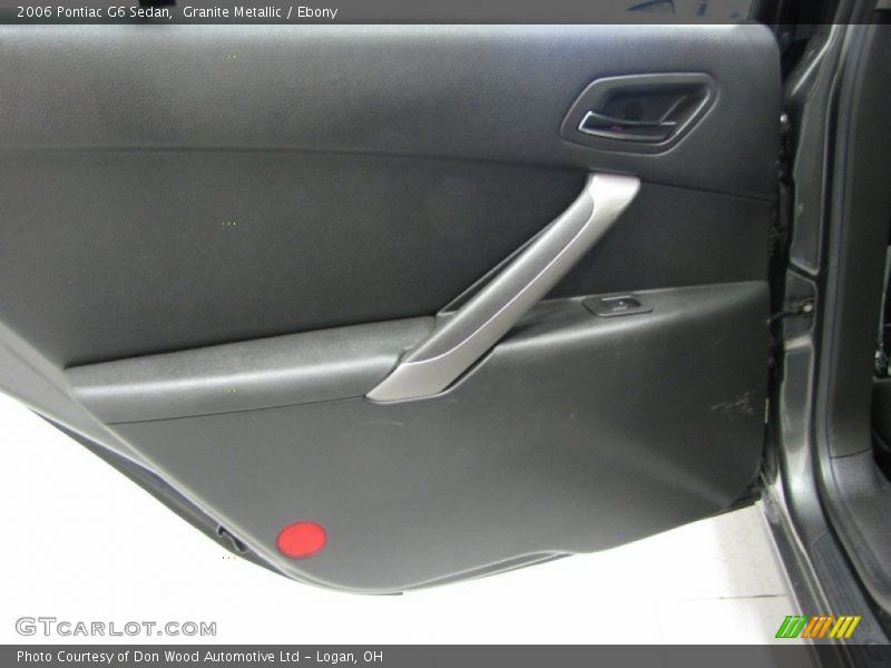 Granite Metallic / Ebony 2006 Pontiac G6 Sedan
