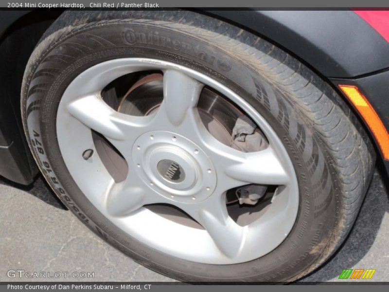 Chili Red / Panther Black 2004 Mini Cooper Hardtop