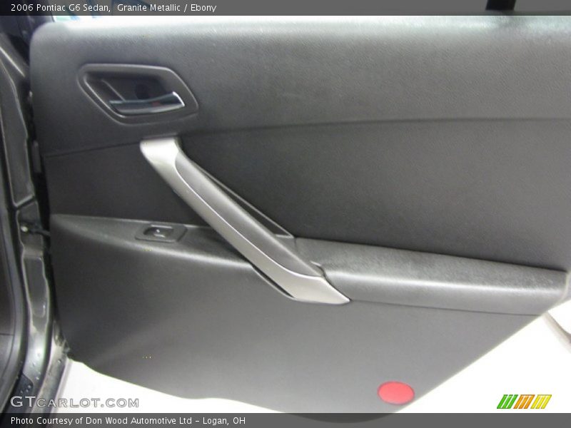 Granite Metallic / Ebony 2006 Pontiac G6 Sedan