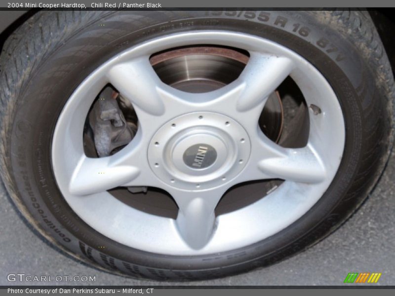 Chili Red / Panther Black 2004 Mini Cooper Hardtop