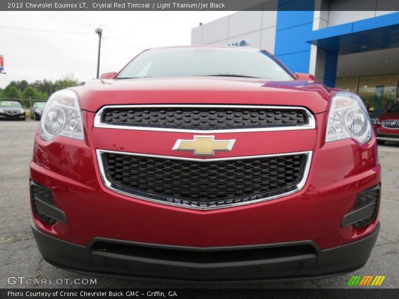 Crystal Red Tintcoat / Light Titanium/Jet Black 2013 Chevrolet Equinox LT
