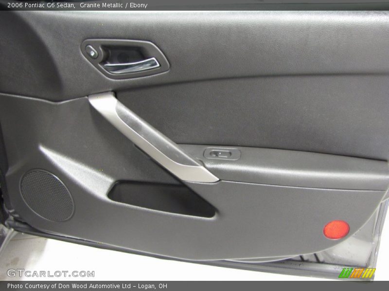 Granite Metallic / Ebony 2006 Pontiac G6 Sedan