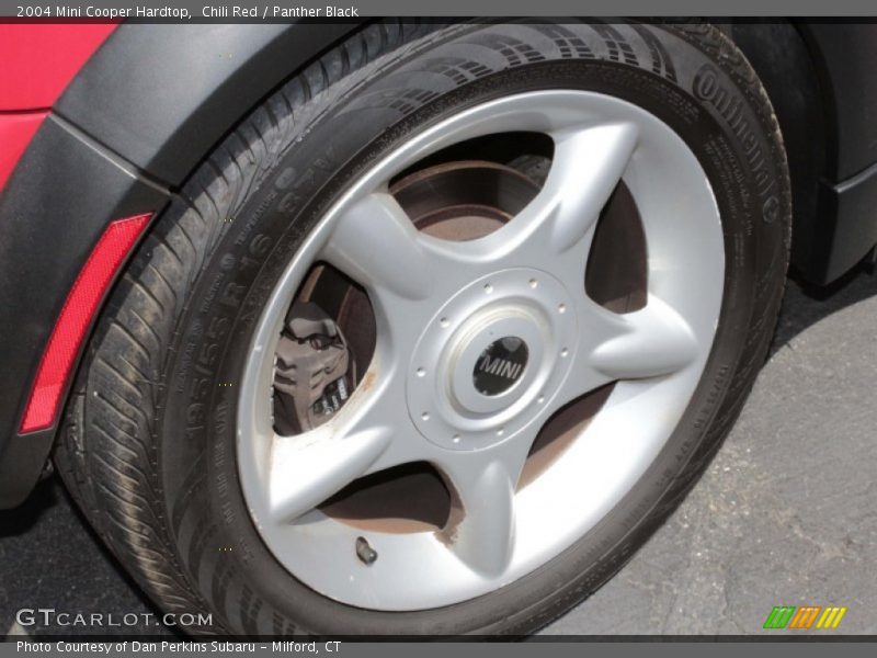 Chili Red / Panther Black 2004 Mini Cooper Hardtop
