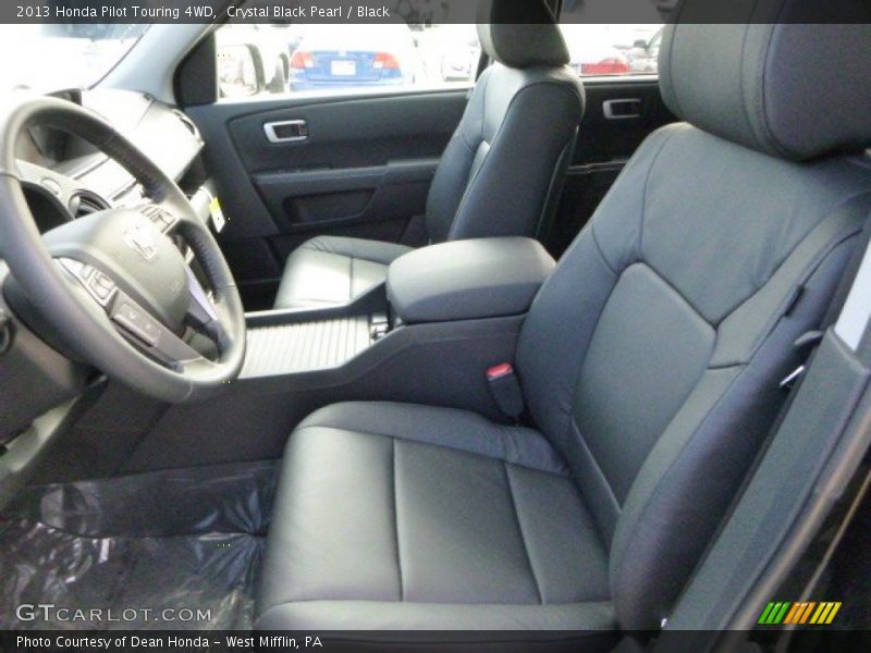 Crystal Black Pearl / Black 2013 Honda Pilot Touring 4WD