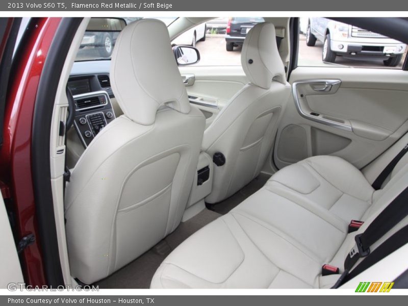 Flamenco Red Metallic / Soft Beige 2013 Volvo S60 T5