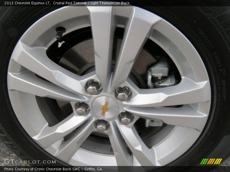 Crystal Red Tintcoat / Light Titanium/Jet Black 2013 Chevrolet Equinox LT