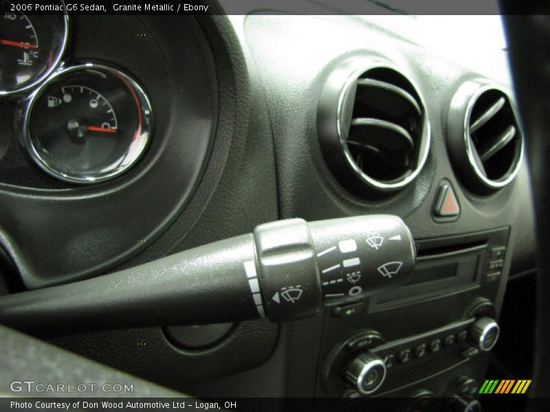 Granite Metallic / Ebony 2006 Pontiac G6 Sedan