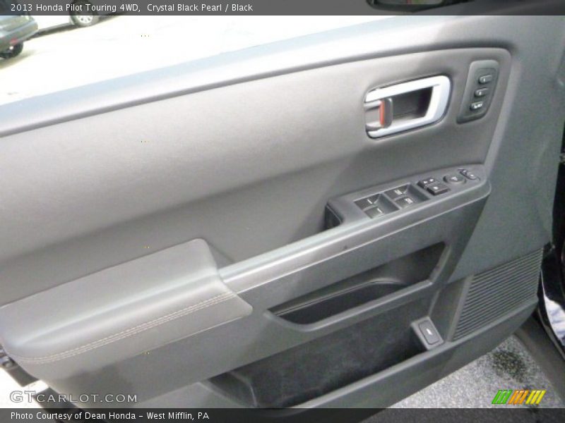 Crystal Black Pearl / Black 2013 Honda Pilot Touring 4WD