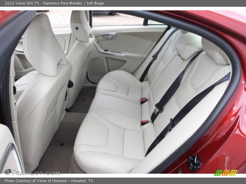 Flamenco Red Metallic / Soft Beige 2013 Volvo S60 T5