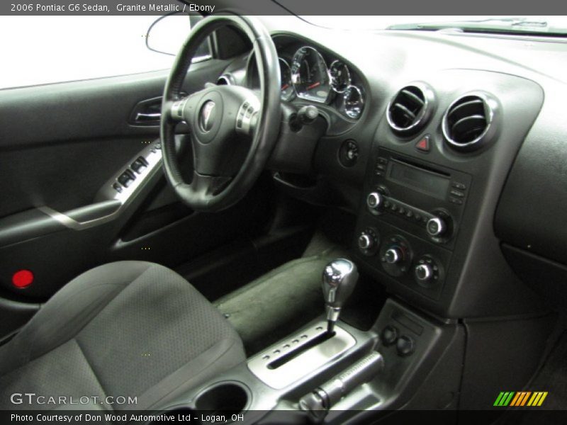 Granite Metallic / Ebony 2006 Pontiac G6 Sedan
