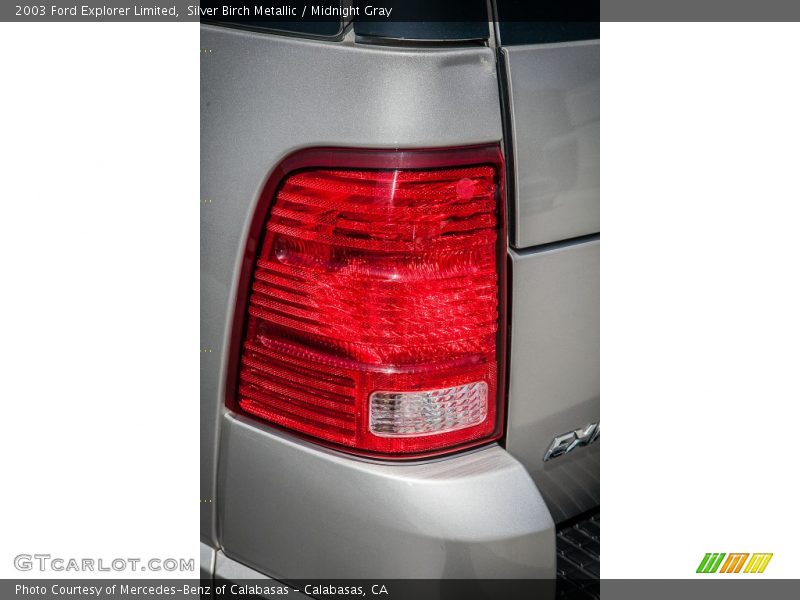 Silver Birch Metallic / Midnight Gray 2003 Ford Explorer Limited