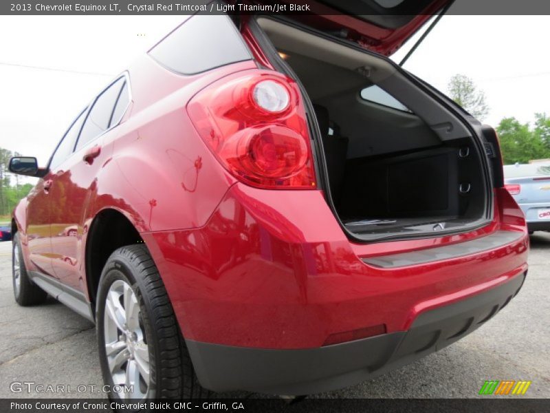 Crystal Red Tintcoat / Light Titanium/Jet Black 2013 Chevrolet Equinox LT