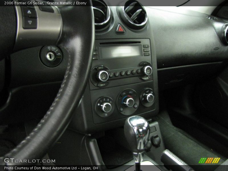 Granite Metallic / Ebony 2006 Pontiac G6 Sedan