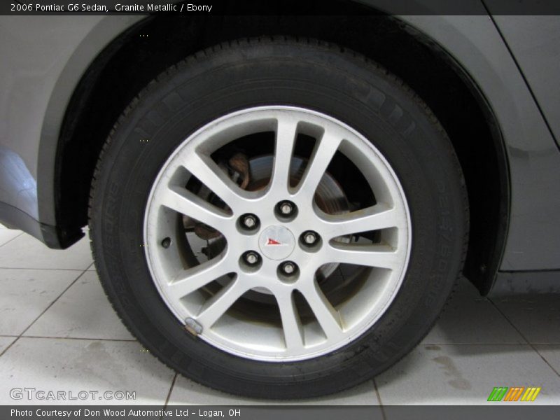 Granite Metallic / Ebony 2006 Pontiac G6 Sedan