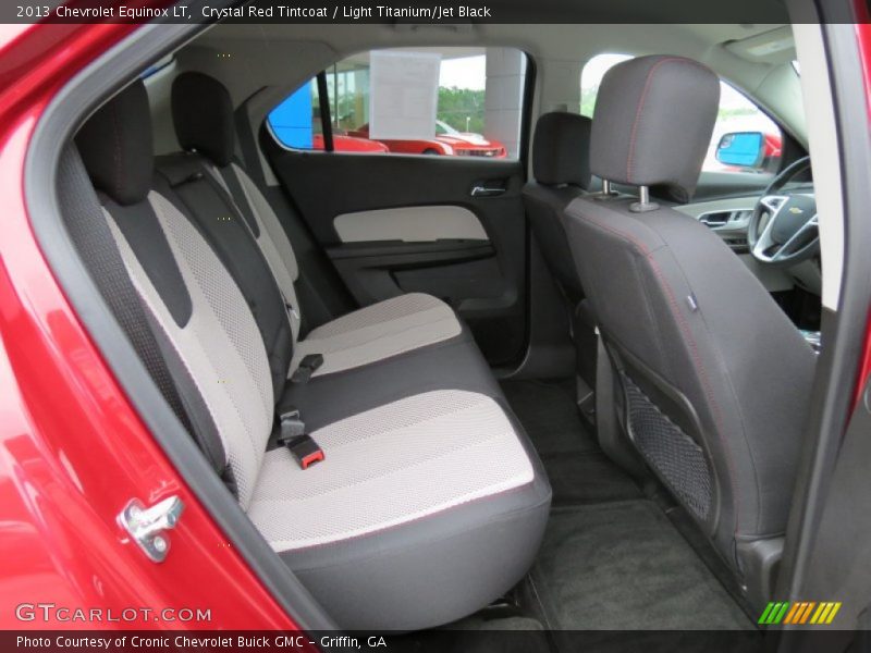 Crystal Red Tintcoat / Light Titanium/Jet Black 2013 Chevrolet Equinox LT