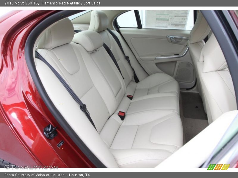 Flamenco Red Metallic / Soft Beige 2013 Volvo S60 T5