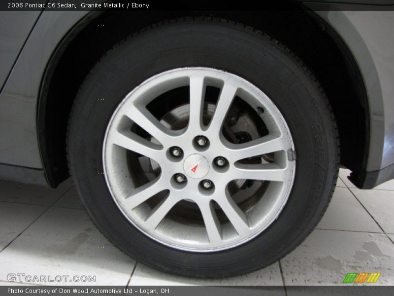 Granite Metallic / Ebony 2006 Pontiac G6 Sedan