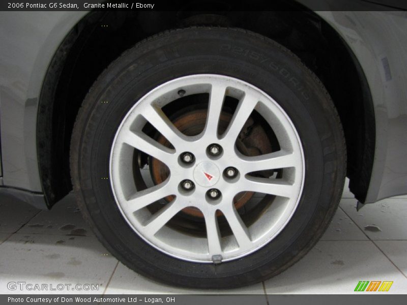 Granite Metallic / Ebony 2006 Pontiac G6 Sedan