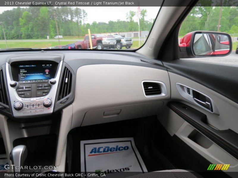 Crystal Red Tintcoat / Light Titanium/Jet Black 2013 Chevrolet Equinox LT