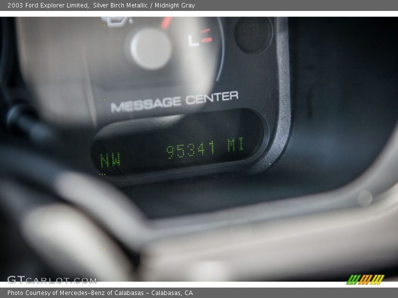 Silver Birch Metallic / Midnight Gray 2003 Ford Explorer Limited