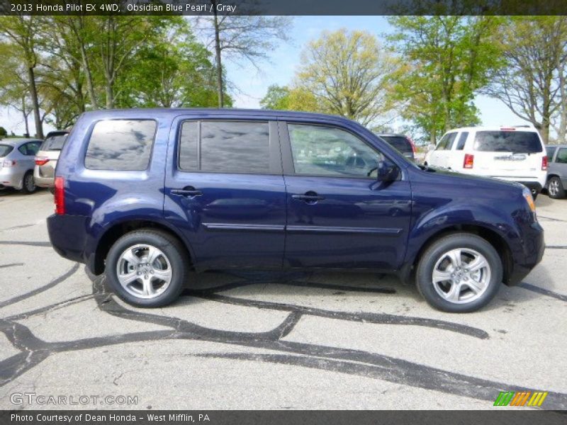  2013 Pilot EX 4WD Obsidian Blue Pearl