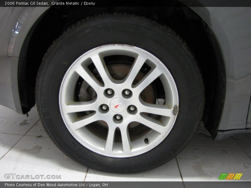 Granite Metallic / Ebony 2006 Pontiac G6 Sedan