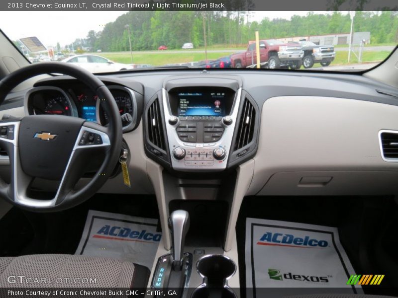 Crystal Red Tintcoat / Light Titanium/Jet Black 2013 Chevrolet Equinox LT