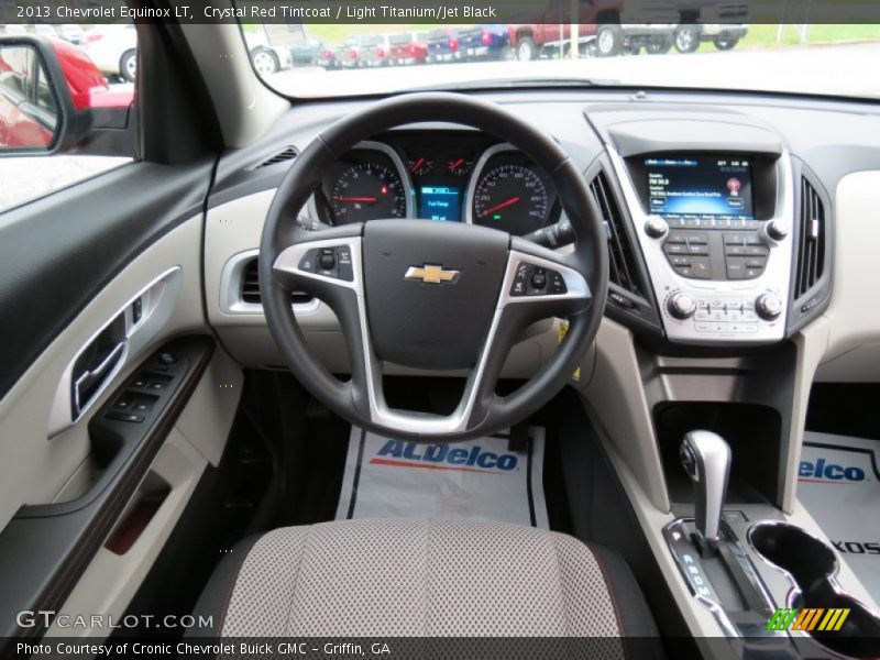 Crystal Red Tintcoat / Light Titanium/Jet Black 2013 Chevrolet Equinox LT