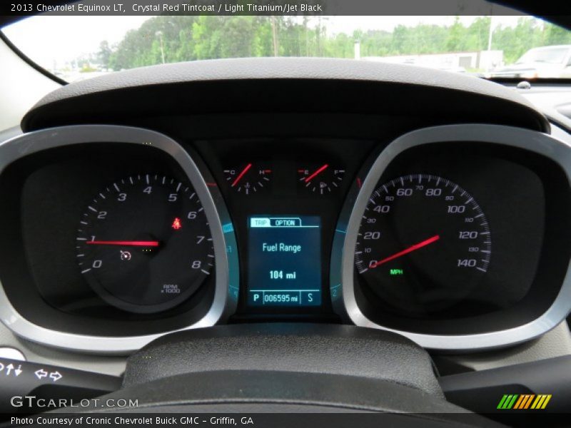Crystal Red Tintcoat / Light Titanium/Jet Black 2013 Chevrolet Equinox LT