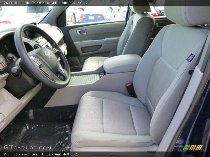  2013 Pilot EX 4WD Gray Interior