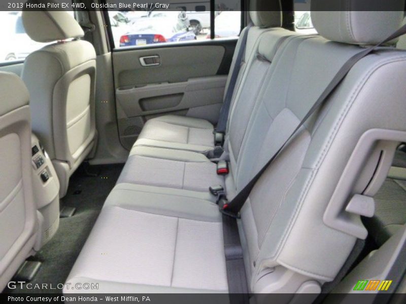 Rear Seat of 2013 Pilot EX 4WD