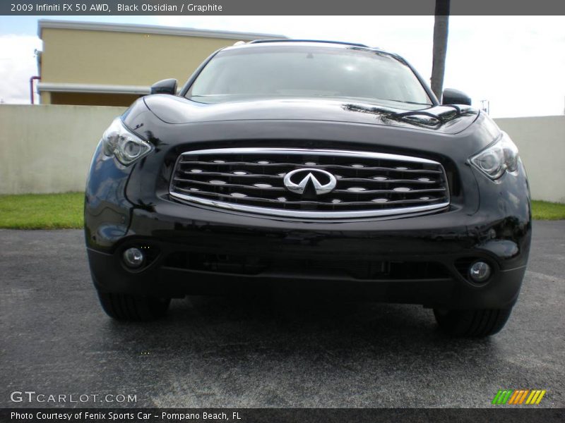 Black Obsidian / Graphite 2009 Infiniti FX 50 AWD