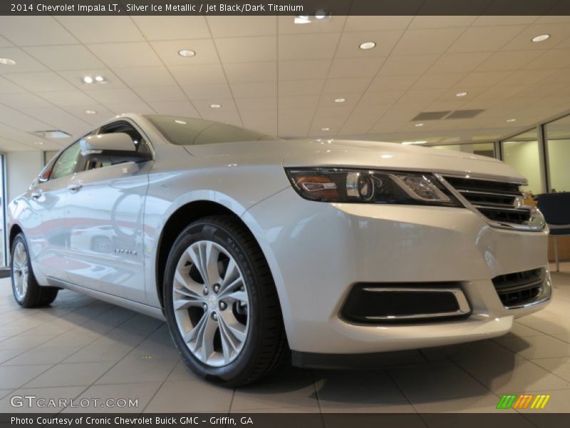 Silver Ice Metallic / Jet Black/Dark Titanium 2014 Chevrolet Impala LT