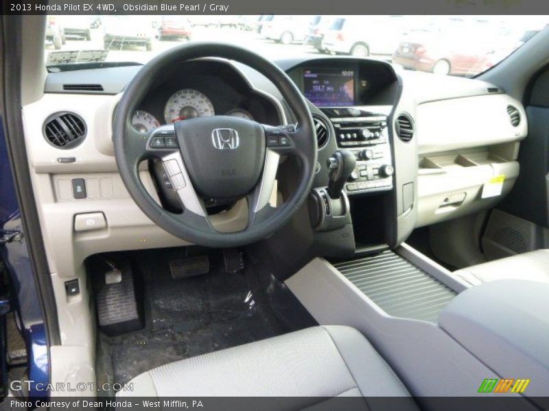 Gray Interior - 2013 Pilot EX 4WD 