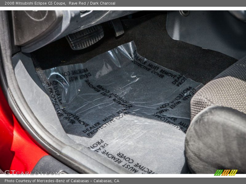 Rave Red / Dark Charcoal 2008 Mitsubishi Eclipse GS Coupe