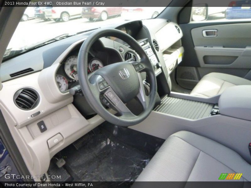  2013 Pilot EX 4WD Gray Interior