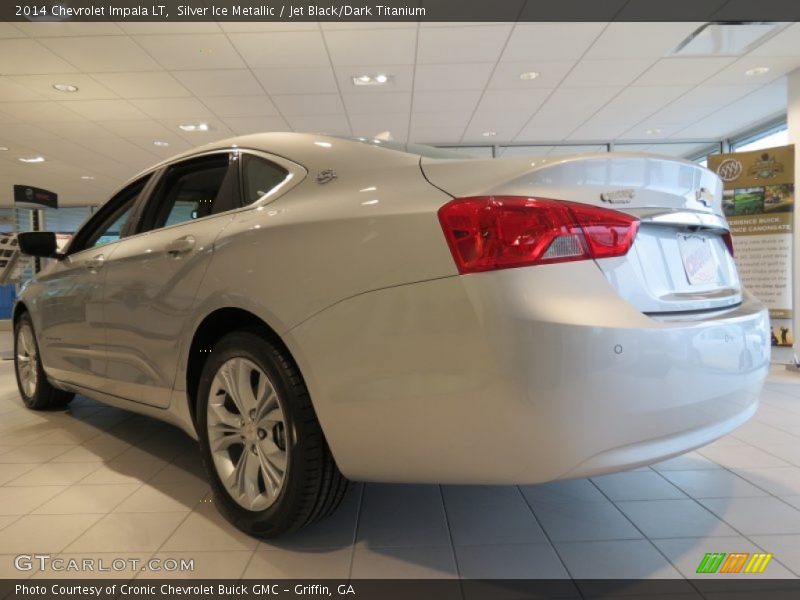 Silver Ice Metallic / Jet Black/Dark Titanium 2014 Chevrolet Impala LT