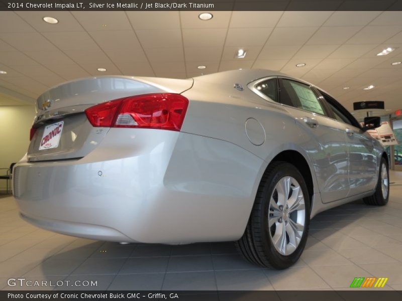 Silver Ice Metallic / Jet Black/Dark Titanium 2014 Chevrolet Impala LT