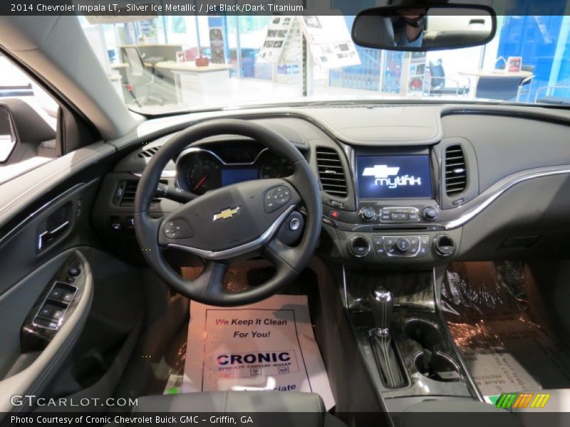 Silver Ice Metallic / Jet Black/Dark Titanium 2014 Chevrolet Impala LT
