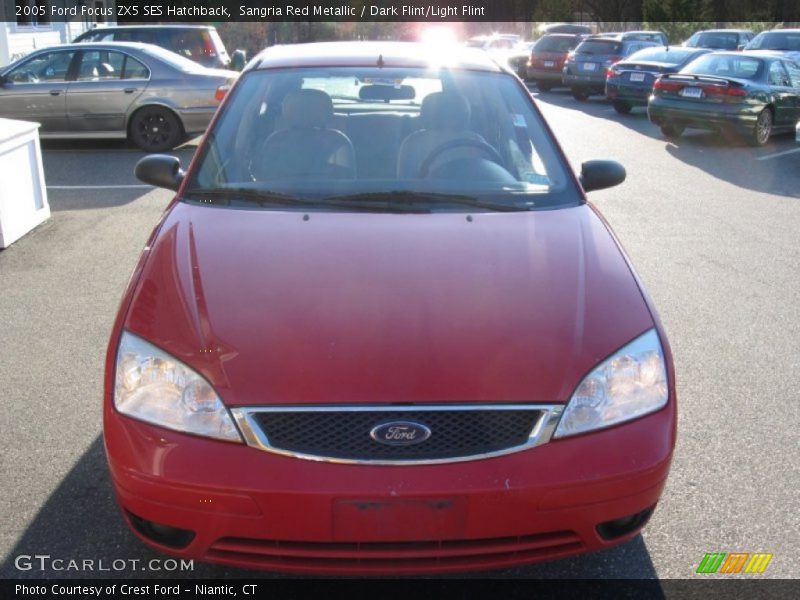 Sangria Red Metallic / Dark Flint/Light Flint 2005 Ford Focus ZX5 SES Hatchback