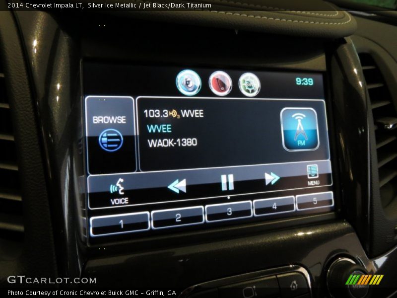 Controls of 2014 Impala LT