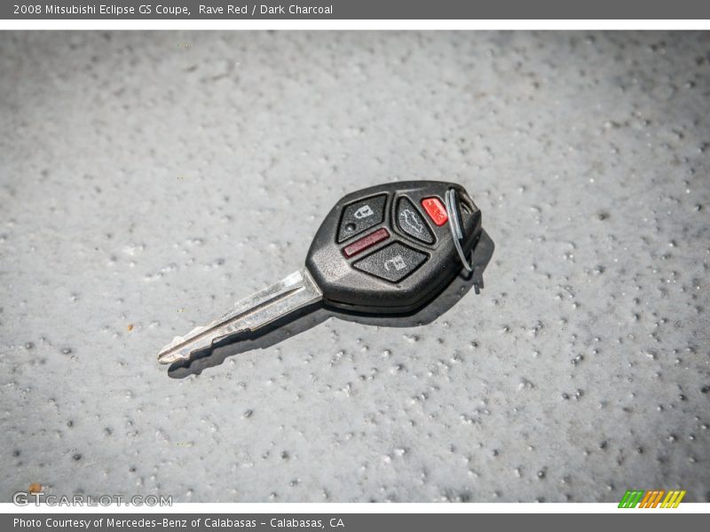 Keys of 2008 Eclipse GS Coupe