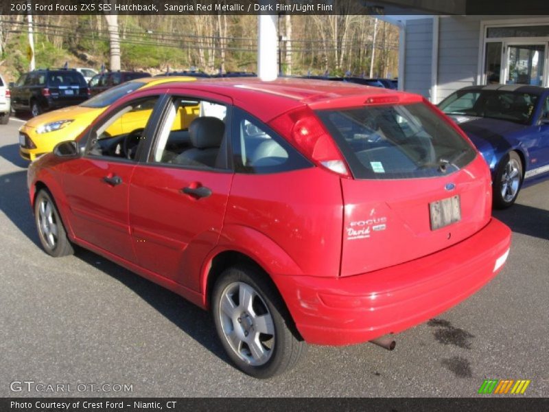Sangria Red Metallic / Dark Flint/Light Flint 2005 Ford Focus ZX5 SES Hatchback