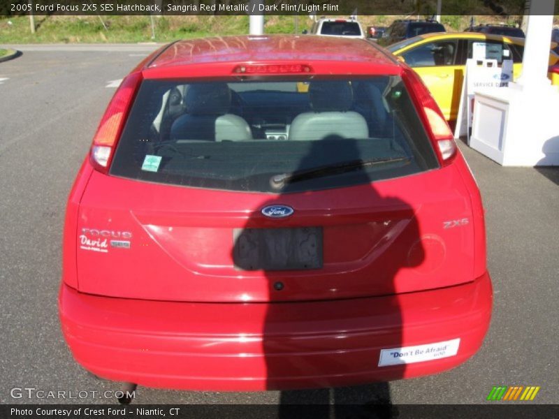 Sangria Red Metallic / Dark Flint/Light Flint 2005 Ford Focus ZX5 SES Hatchback