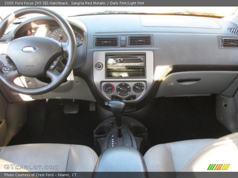 Sangria Red Metallic / Dark Flint/Light Flint 2005 Ford Focus ZX5 SES Hatchback