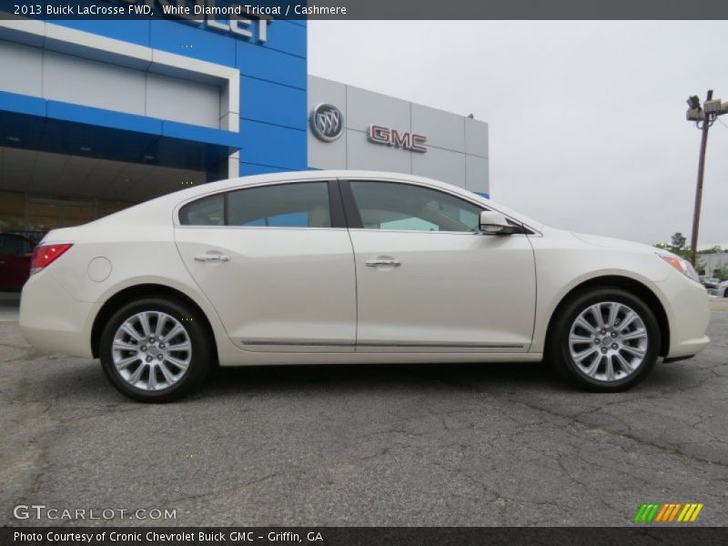 White Diamond Tricoat / Cashmere 2013 Buick LaCrosse FWD