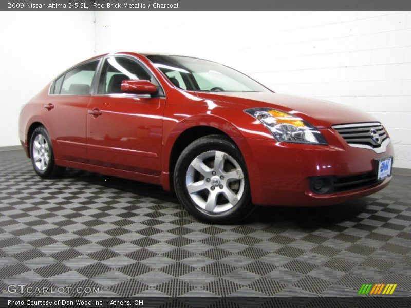 Red Brick Metallic / Charcoal 2009 Nissan Altima 2.5 SL