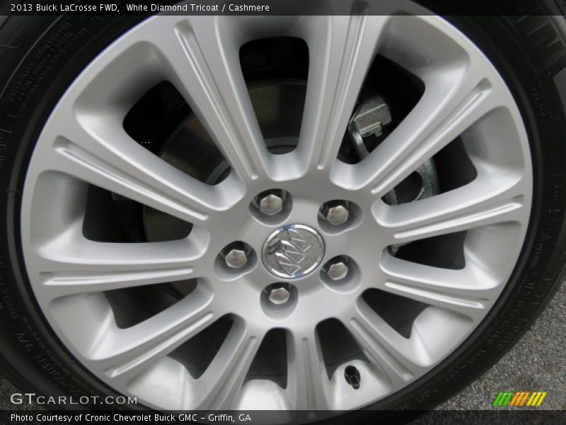 White Diamond Tricoat / Cashmere 2013 Buick LaCrosse FWD
