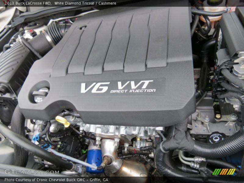 White Diamond Tricoat / Cashmere 2013 Buick LaCrosse FWD