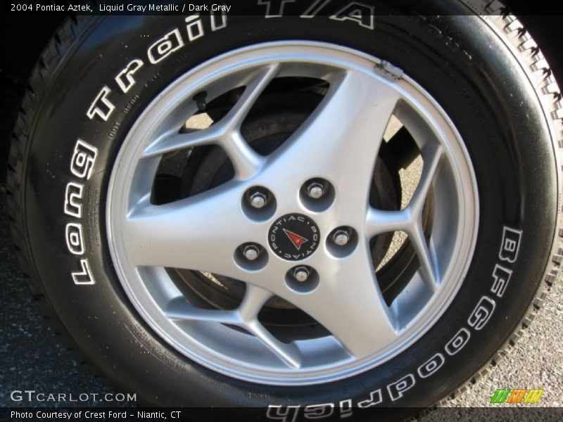 Liquid Gray Metallic / Dark Gray 2004 Pontiac Aztek